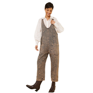 NWT Free People We the Free High Roller Jumpsuit Size Large